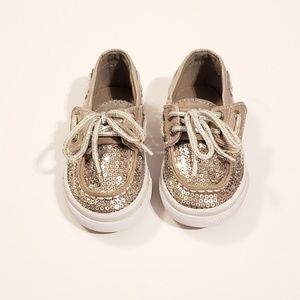 Toddler Sequined Sperry Shoes